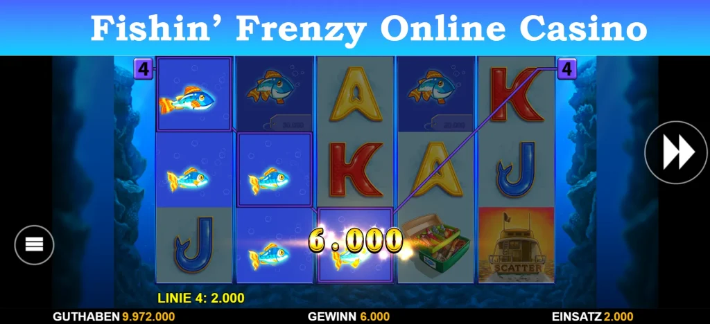 fishin frenzy online casino