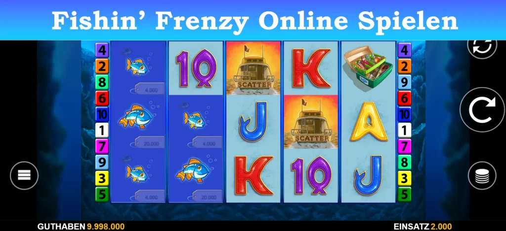 fishin frenzy online spielen