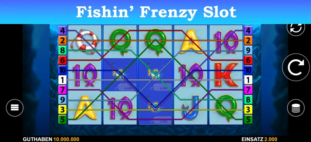 fishin frenzy slot