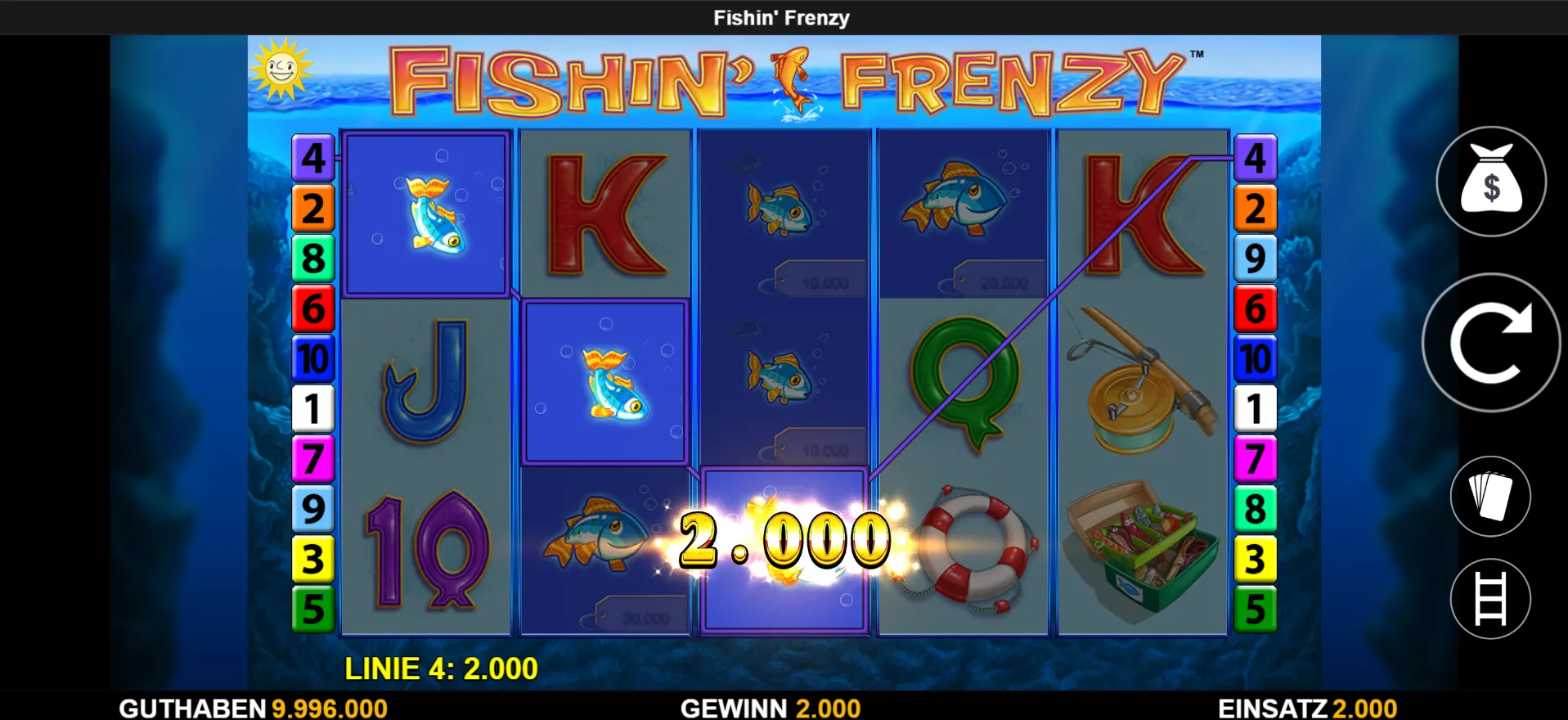 Fishin' Frenzy Demo